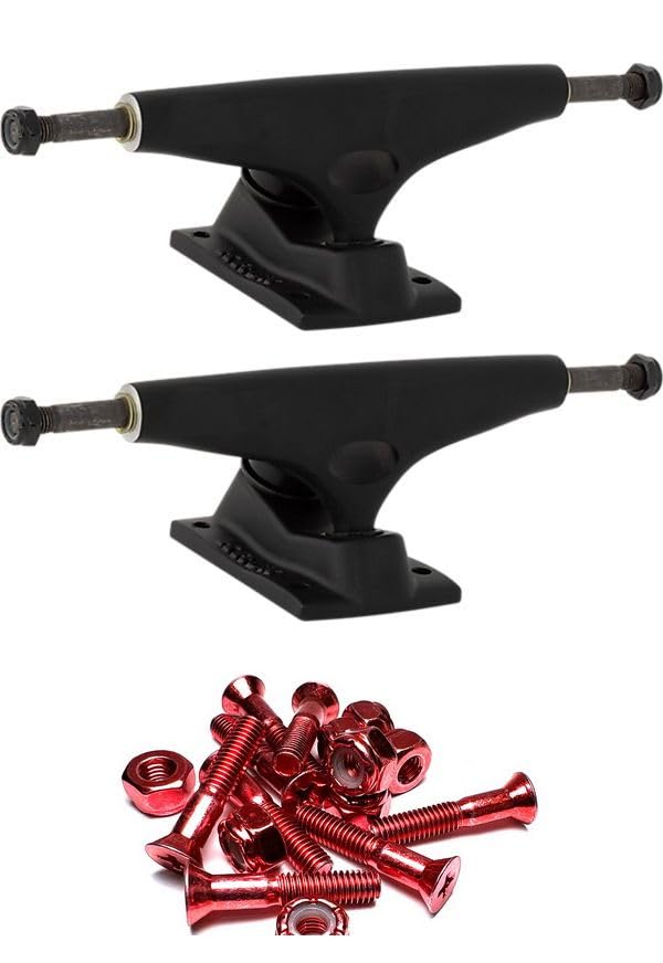 Krux Skate Trucks DLK K5 Black Widow Black Skateboard Trucks - 5.8