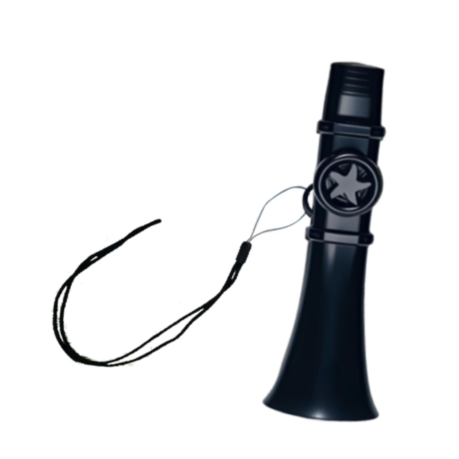 Kazoo for Musical Instruments Including Guitar and Ukulele Black