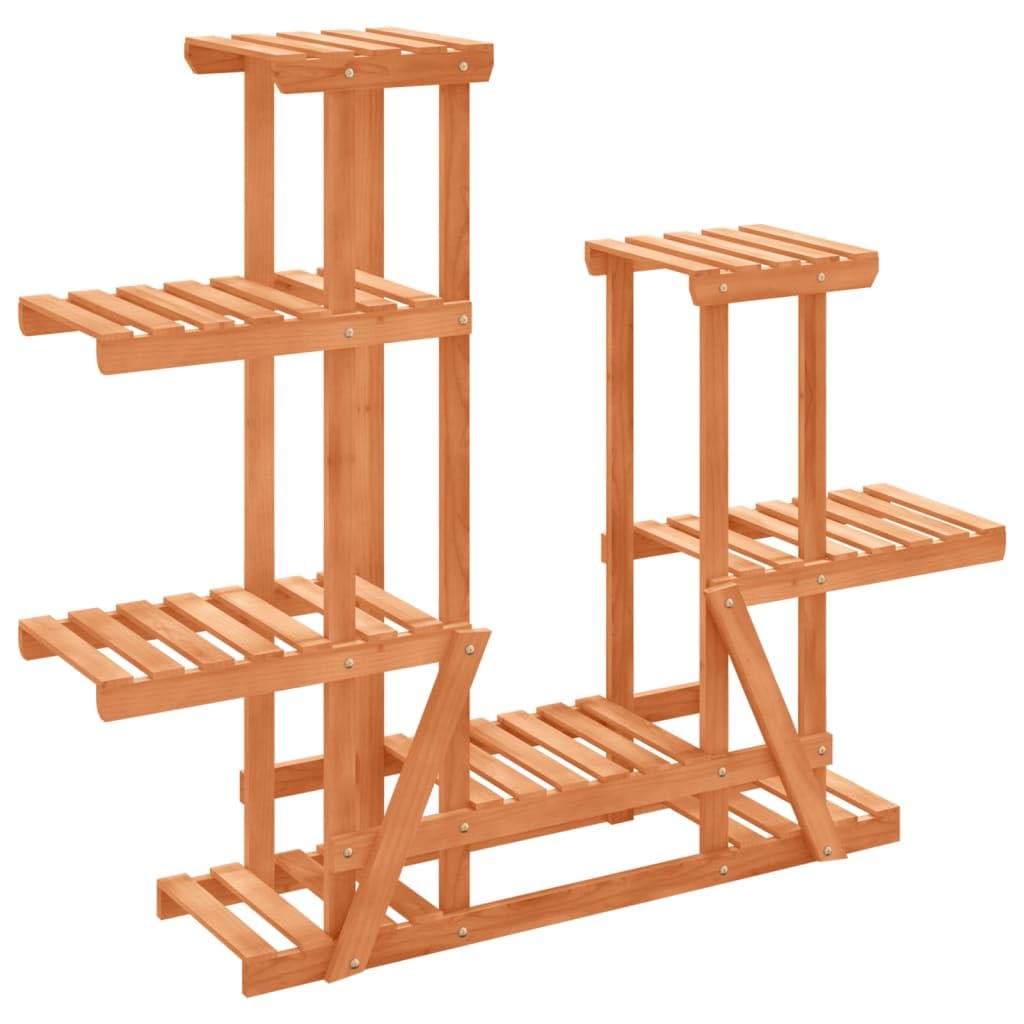 Supporto per fiori in legno di abete, 95 x 25 x 96 cm