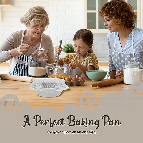 Kitchendance 501P Safca Kitchendance Disposable Aluminum Foil Tart Pan thumb #8