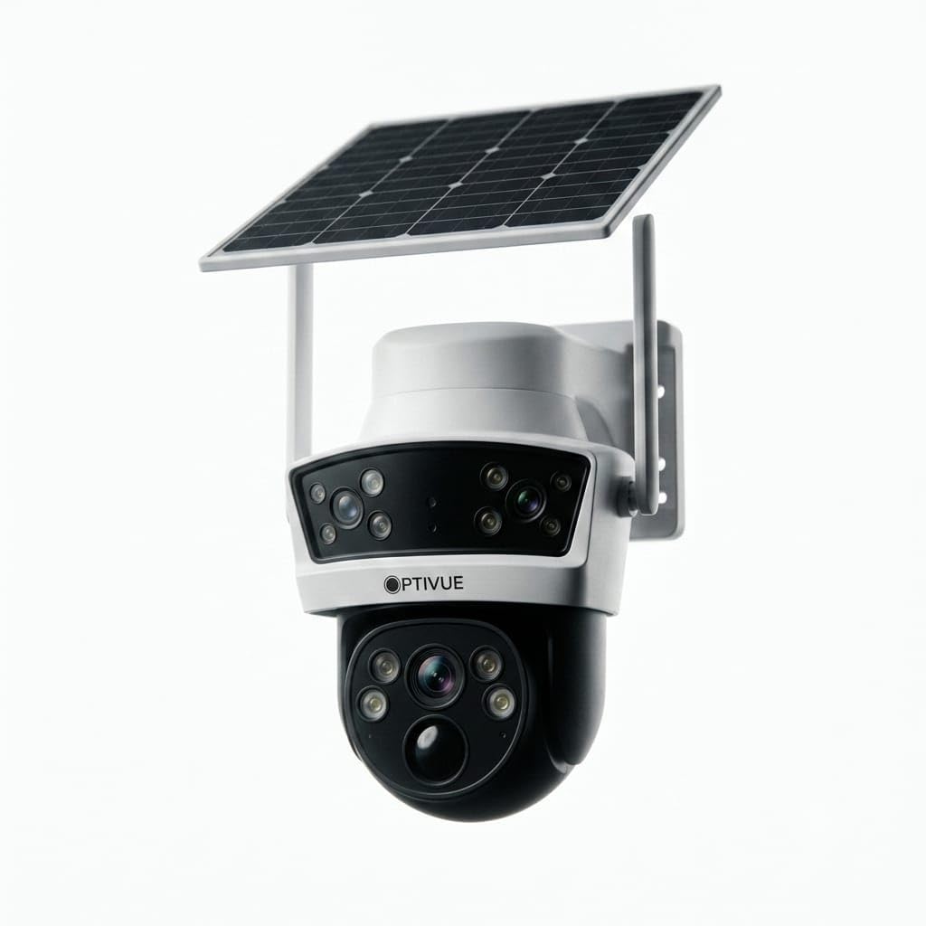OPTIVUE 3+3MP 4G SIM Based Wireless Outdoor CCTV Camera | Solar Powered Battery | No WiFi Needed | Color Night Vision | Motion Detection | 2-Way Audio | Weatherproof | Supports 256GB SDcard-image-25
