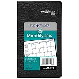 DayMinder Monthly Planner 2016, 3.62 x 6.06 Inches Page Size, Assorted Colors - Color May Vary (SK53-10)
