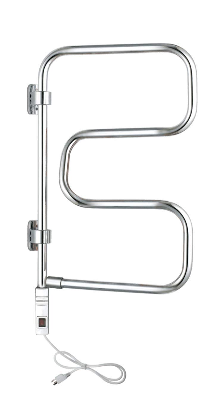 Amazon.com: WarmlyYours 4-Bar Elements Towel Warmer, Plug-in, Polished  Chrome : Home u0026 Kitchen