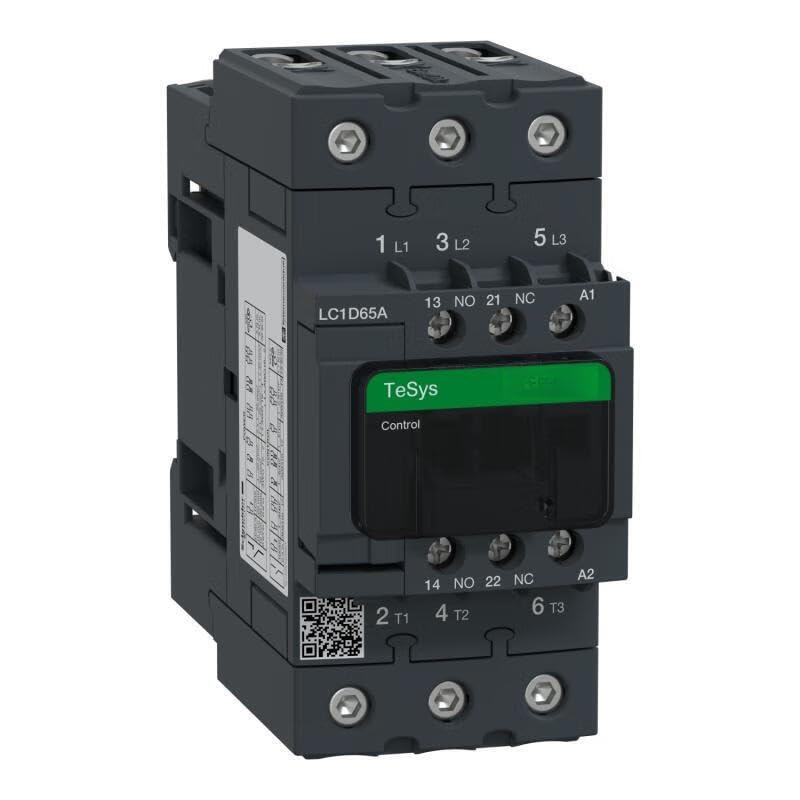 Contacteur tripolaire CA TeSys LC1D65AV7 Schneider Electric 65 A 400 V bobine 400 V