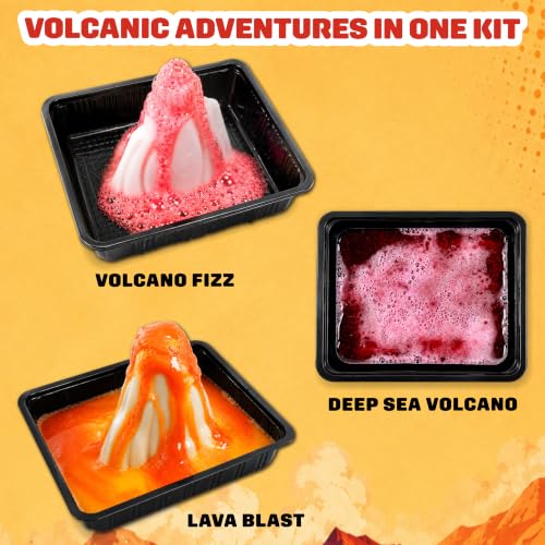 Image of Butterfly Edufields Volcano Science Kit | STEM Education | Erupting Volcano Science Kit for Kids | Easter Gifts for Kids | Learning & Education Toys | Fun Gift for Boys & Girls | Science Experiments