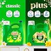 Gain Plus Liquid Laundry Detergent, Cleaner, Fresher, Now with Oxi, Original Scent, 99 fl oz, 75 Loads