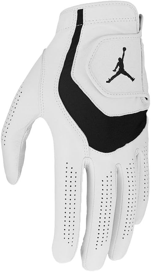 Nike Men's Jordan Tour Golf Glove X-Large White/White/Black/Black LH(RH)