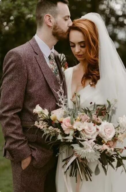 HerringboneTweed Tweed Suits for Men Slim Fit 3 Piece Suit Wool Suits 1920s Wedding Suits3