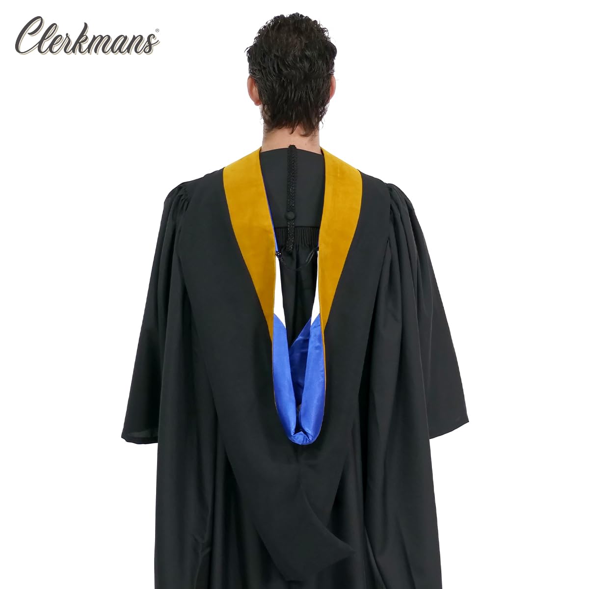 CLERKMANS Unisex Graduation Hood for Bachelors & Masters Degree -University Academic Hood — view 3
