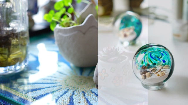 Amazon.com: 4'' Sea Globe Hand Blown Art Glass Decor