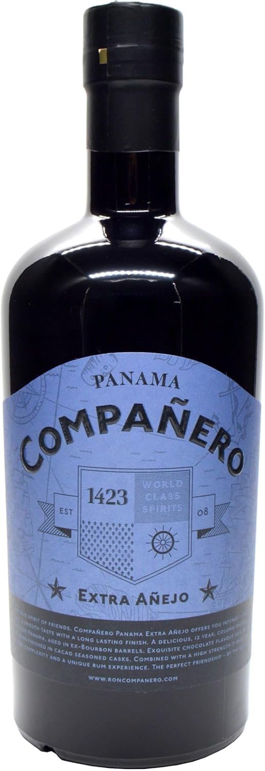 1423 World Class Spirits Compañero PANAMA Extra Añejo Rum (1 x 0.7 l)