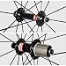 40mm 700C Aero Carbono Bicicleta Carretera Rueda Clincher Tubeless Ready 25mm Novatec...