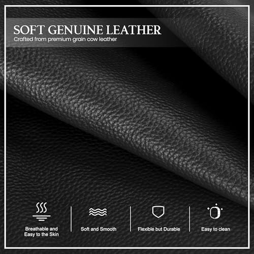 Image of befen Anti-theft Crossbody Bag for Women Genuine Leather, Small Cross Body Shoulder Handbags with RFID Card Slots