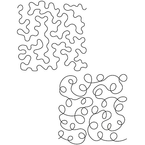 Quilting Aleks Melnyk 154 Metal Stencil for Hand Quilting/Large