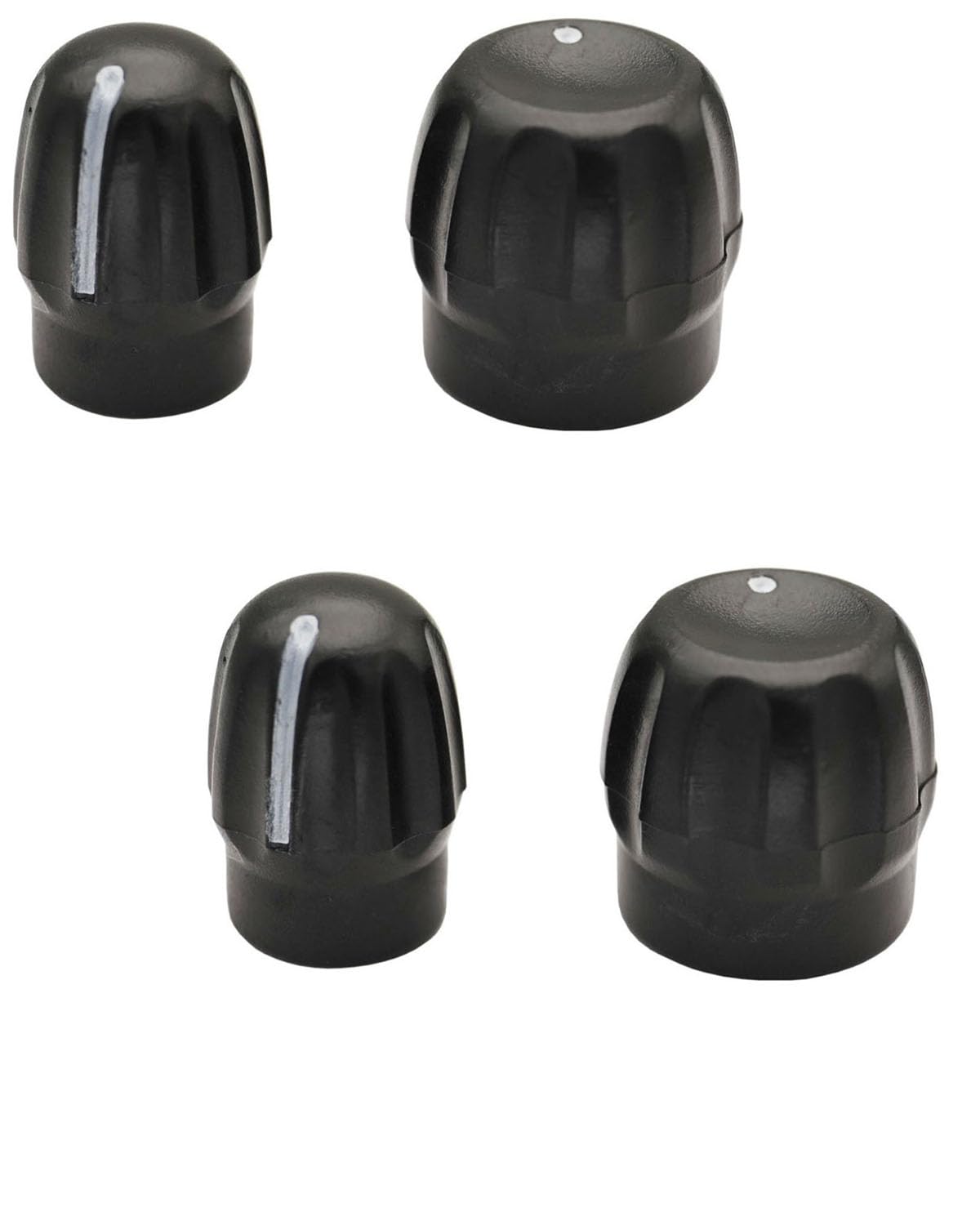 Two Way Radios Volume and Channel Knob Compatible with Motorola CP200 CP200D CP040 Pro5150 GP328 GP380 HT1250 CP150 CP180 EP450 DEP450 EX500 (2 Pair)