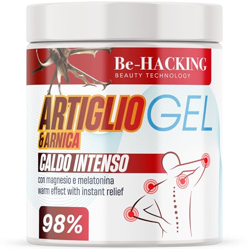 Gel Arnica e Artiglio del Diavolo Extra Forte 550ML Arnica Crema Effetto Termico Caldo Massaggio Super Concentrato Pomata Antinfiammatoria Forte Sollievo Immediato da Mal di Schiena e Dolore Cervicale