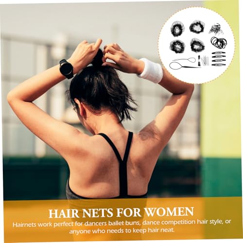 Filet chignon invisible résistant, maille fine pour chignon - 7