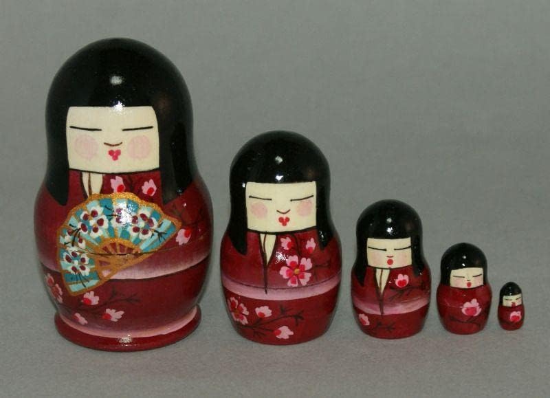 ゴールデンカムイ オリジナル マトリョーシカ TVアニメ『ゴールデン