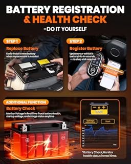 (Upgraded BD310)ANCEL BD330 for BMW Scanner Diagnostic Tool,Battery Registration Tool with EPB/Oil/Throttle Reset,3-in-1 Bluetooth Wired HUD OBD2 Scanner for BMW/MINI/Rolls-Royce,Free Lifetime Update