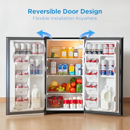 Image of Midea 3.3 Cu.ft Compact Fridge, Energy Star Certified, Low Noise for Office