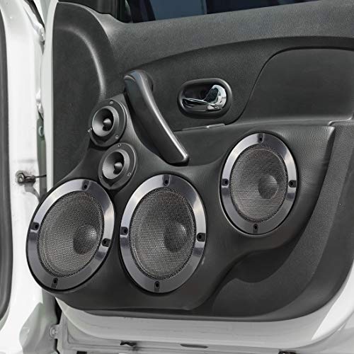 Subwoofer auto protégé avec cette grille décorative en métal de 10,2 cm