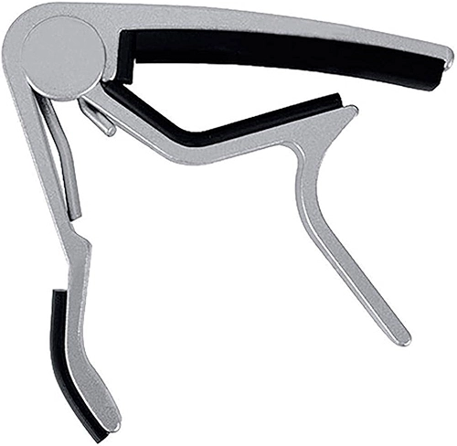 Capotraste Delrin Prata Dolphin p/Violão