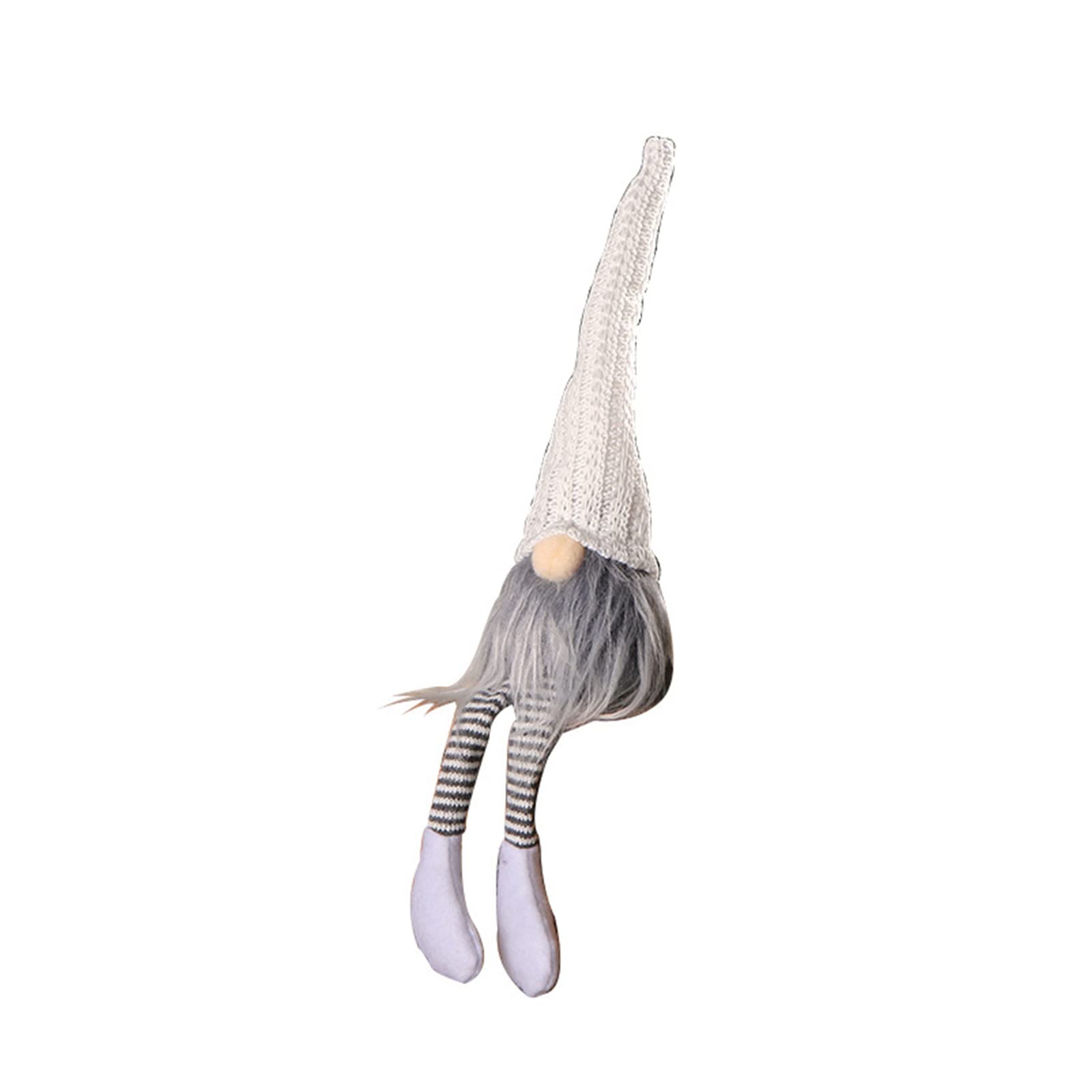 Yhplxyuus Christmas Long Leg Decorative Face Less Ornaments for Home Bedroom Dormitory Sofa Decoration Present Gift Long Leg Gnomes Decorations for Home