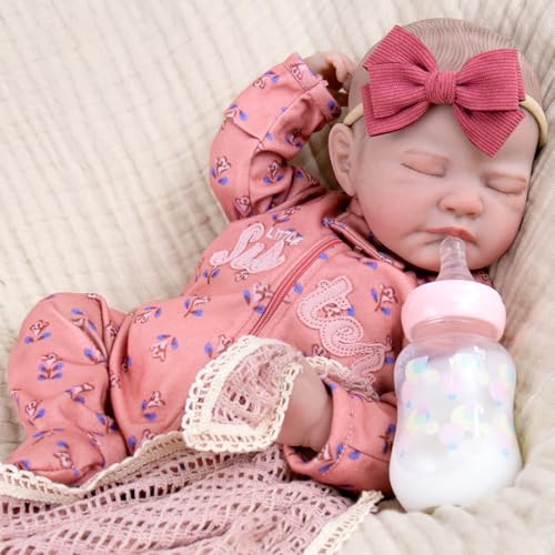 Muñeca Reborn bebé realista 20 pulgadas para niñas 3+ miniatura 2