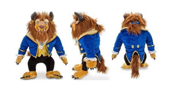 beauty and the beast plush toys