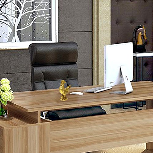 Fengshui Handmade Brass Luck Rooster Chicken Statue Decoration Finish Blessing Collectible Figurines One Of Chinese Zodiac Meaning Good Luck Bs010 #TOP7