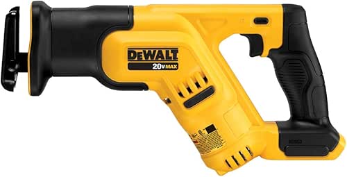 DEWALT 20V MAX Cordless Reciprocating Saw, Compact, Variable Speed, LED