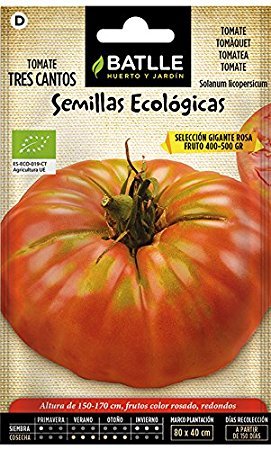 Semillas ECOLÓGICAS huerto lote 10 sobres (Tomate, Pimiento ...