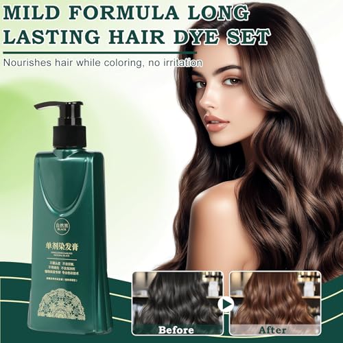 Set de Tinte para Cabello Natural Negro de Larga Duración miniatura 2