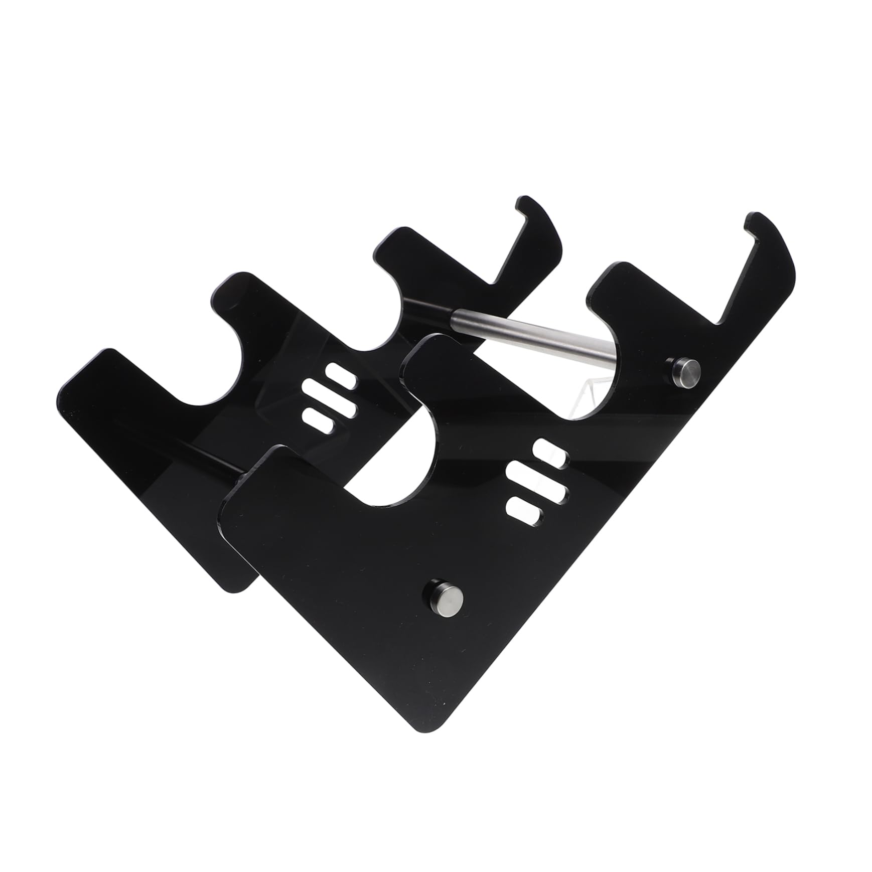 Veemoon Acrylic Keyboard Display Stand Multi-tier Keyboard Holder Sturdy Storage Bracket