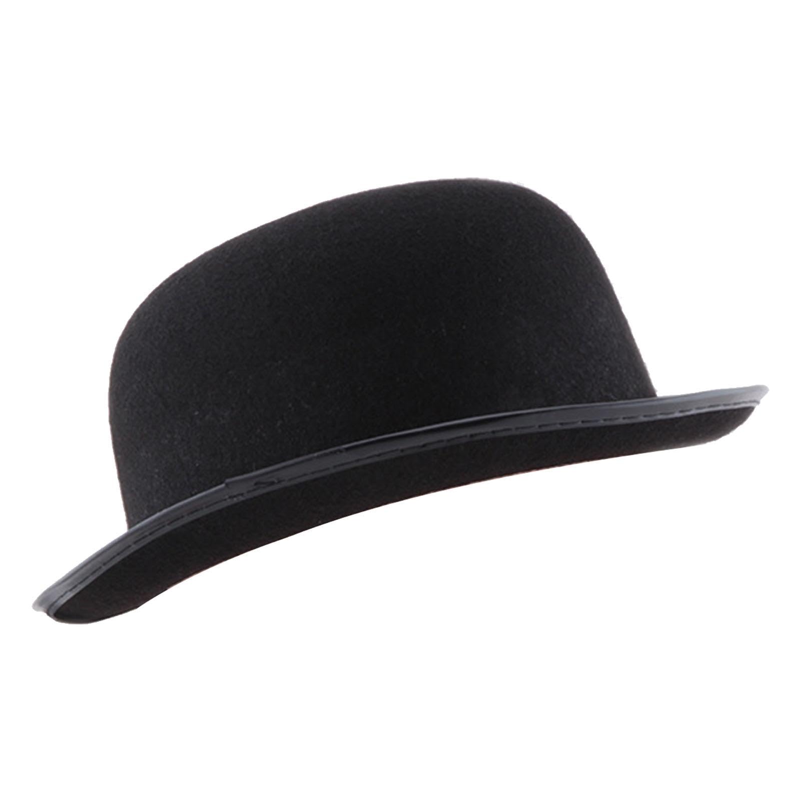 Sombrero de bombín unisex de fieltro, sorprendente, , bombín, derby, para hombre, de fieltro de lana, vintage, para cualquier ocasión, para amantes del espectáculo, , 1-2, ,