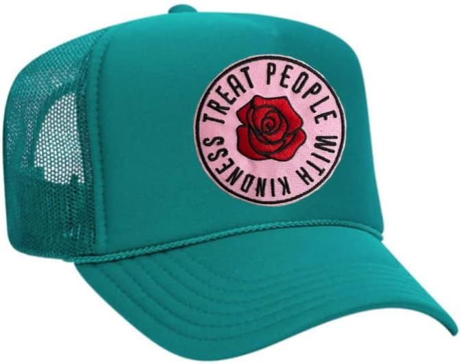FitCrush Lifestyle Treat People with Kindness Trucker Hat (Multiple Colors)