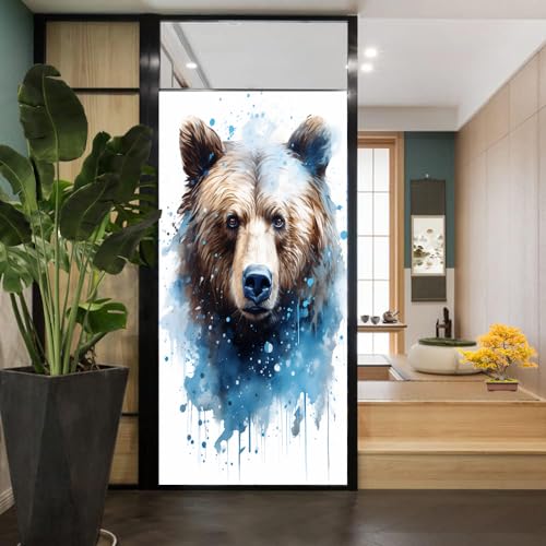 Vinilo decorativo para ventana 17.7x23.6 pulg estilo vidrio miniatura 4