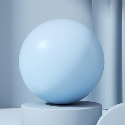 Miniatura 2 de 9 Inch Pilates Ball, Non Slip Yoga Ball, for Anti Burst Mini Home Gym Yoga, Pilates, Core Training, Workout, Balance, Stability