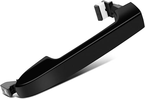 cciyu Manija de puerta Exterior Delantera Trasera Lado del Conductor Reemplazo para 2006-2010 para Hyundai Sonata Negro