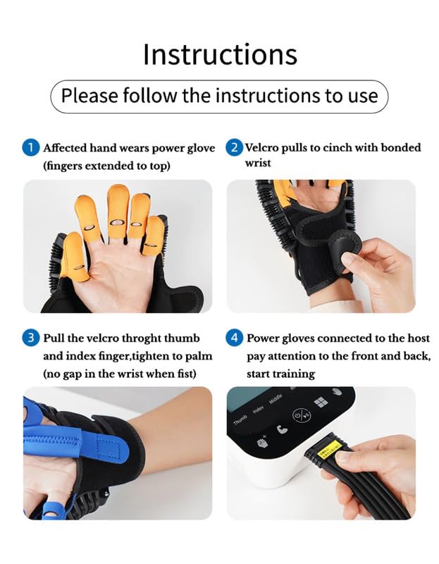 Image of Syrebo Robotics Hand Rehabilitation Gloves C12 Model(MEDIUM Left)