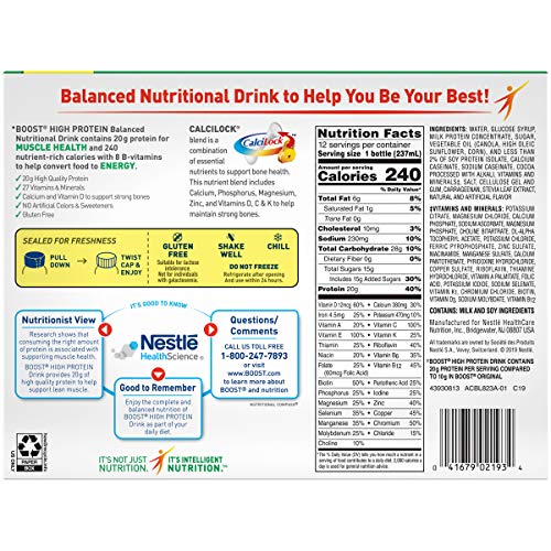 Boost High Protein vs Ensure High Protein Review & Full Comparison