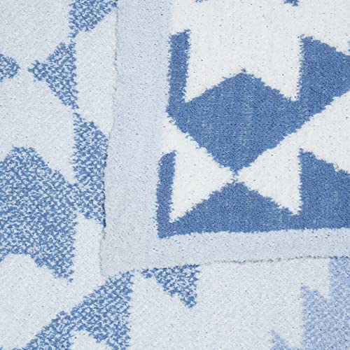 Soft Cozy Southwest Native American Throw Blanket, Indian Tribal Aztec Ultra Soft Blanket Geometry Pattern Travel Couch Bed Plush Blanket, 51"X63" #TOP3