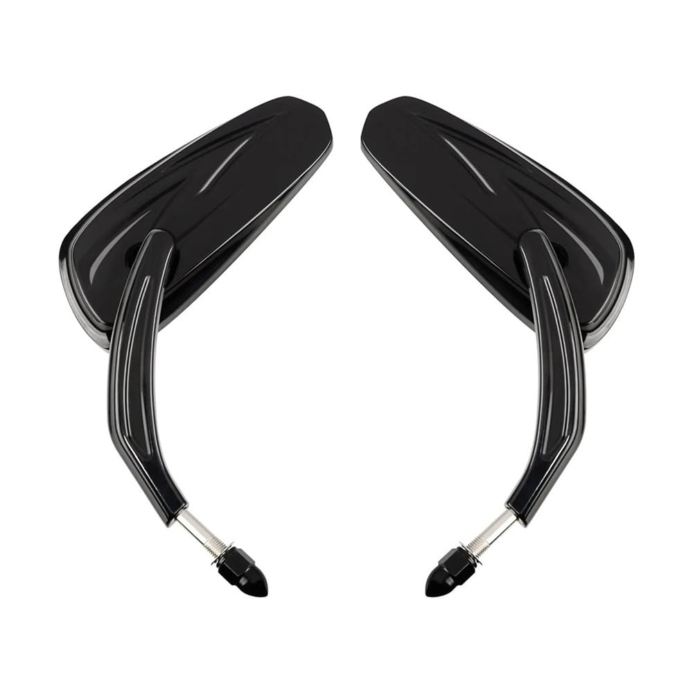 motos Miroir vélo Rétroviseurs De Guidon De Moto 5/16'' Pour Touring,Pour Sportster,Pour Iron 883,Pour Street Pour Glide(Chrome)
