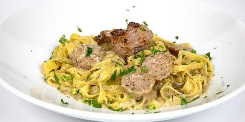 Fettuccine with Truffle (Pack of 4) - Italian Truffle Pasta From the Region of Di Campofilone- Imported Italian Gourmet Egg Pasta- 8.8 ounces / 250 grams