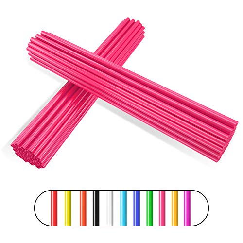 Couvre Rayon,PSLER 72 Pièces Peaux de Rayons Enjoliveurs de Jantes Housses de Protection Réutilisables pour Moto de Montagne en Fauteuil Roulant - Rose