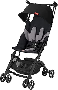 Madeiranit Carrinho de Bebê Pockit+ All Terrain Velvet Black