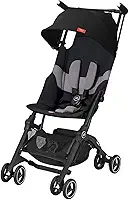 Madeiranit Carrinho De Bebê Pockit+ All Terrain Velvet Black - Gb