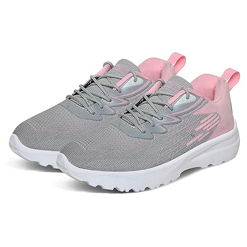 LAKSHAY-Sports Shoes Jogging Shoes Running Light Weight Walking Aesthetic Ultra Sports Shoes for Girl/Women/Kids Comfortable Outdoor Running & Walking Sports Shoes for Women/Girl