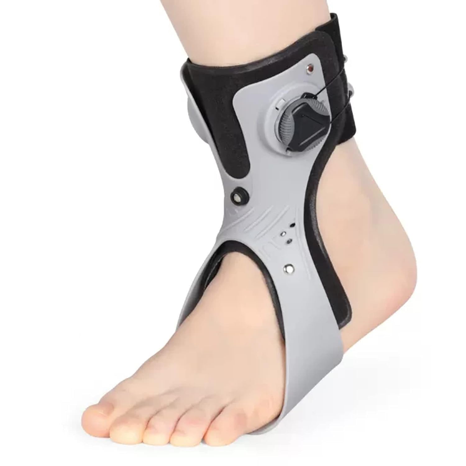 Soporte para la Periostitis Tibial Mavdecll, Soporte para pie caído, diseño con protección de airbag y Cordones Ajustables, Soporte ortopédico para el Tobillo, estabilizador del