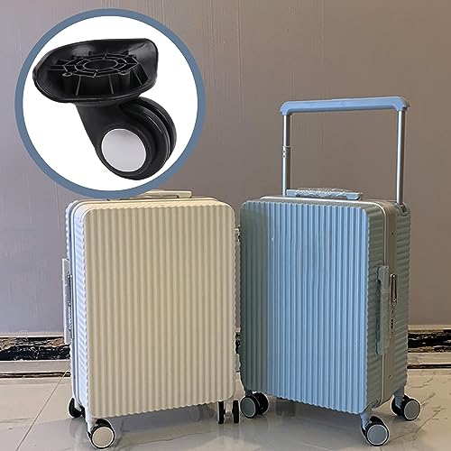 Universal Swivel Wheel Left Suitcase Wheel (1L) 115W Series W003 Wheel Replacement Black4